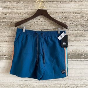NWT Quicksilver Men’s Swimming Shorts Size L